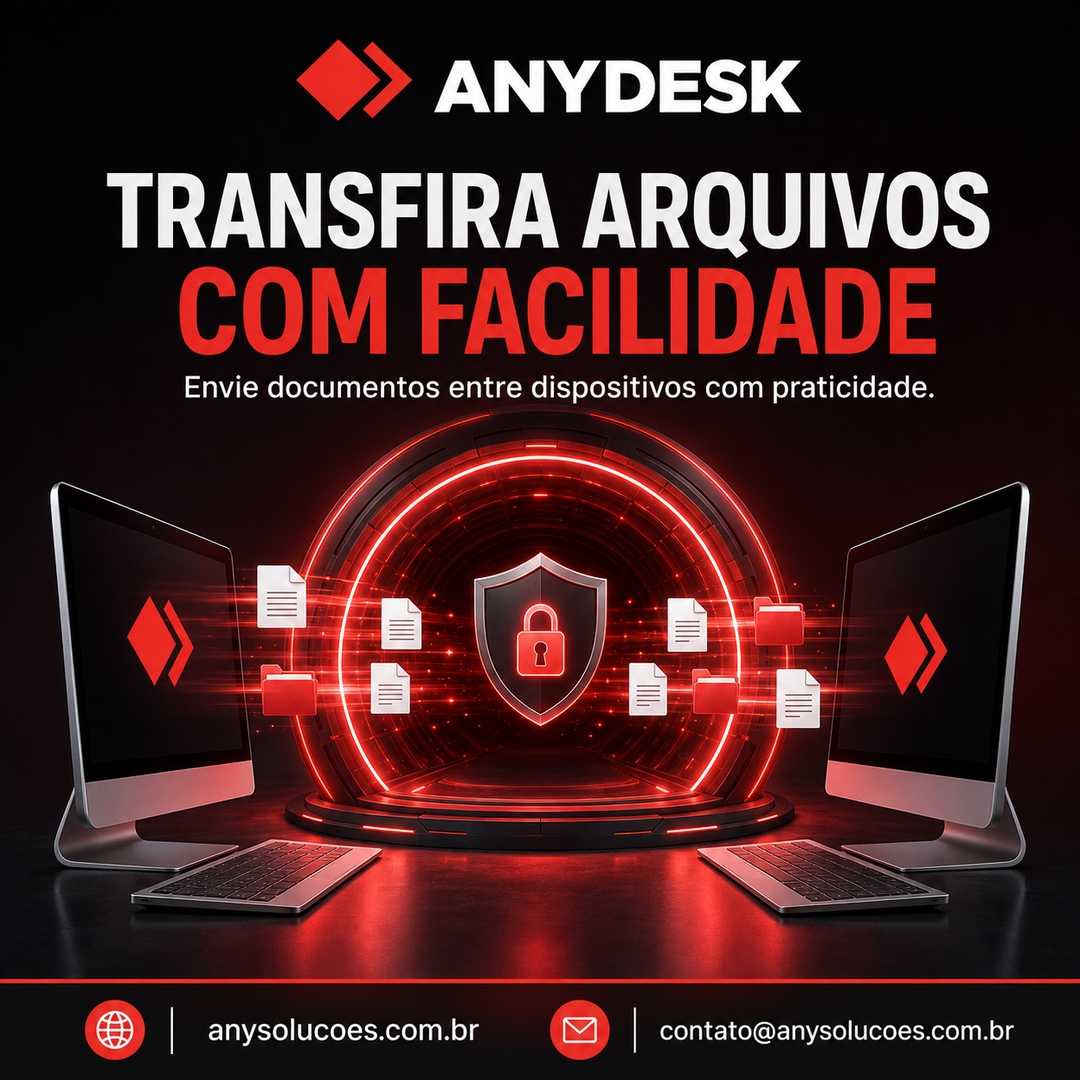 Ilustração informativa associada a as dúvidas mais comuns antes e depois da conexão no AnyDesk