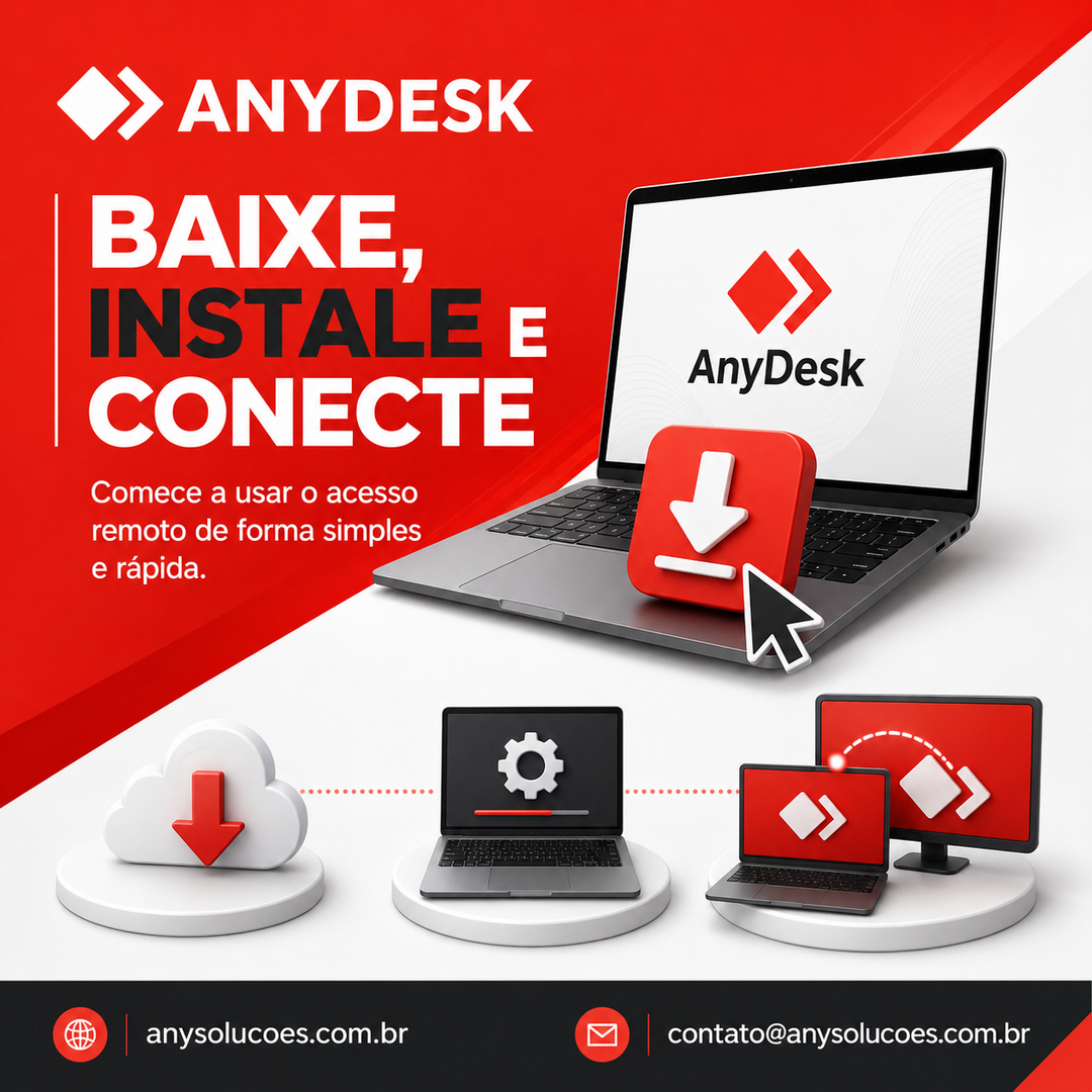 Ilustração informativa associada a a compatibilidade entre dispositivos no AnyDesk